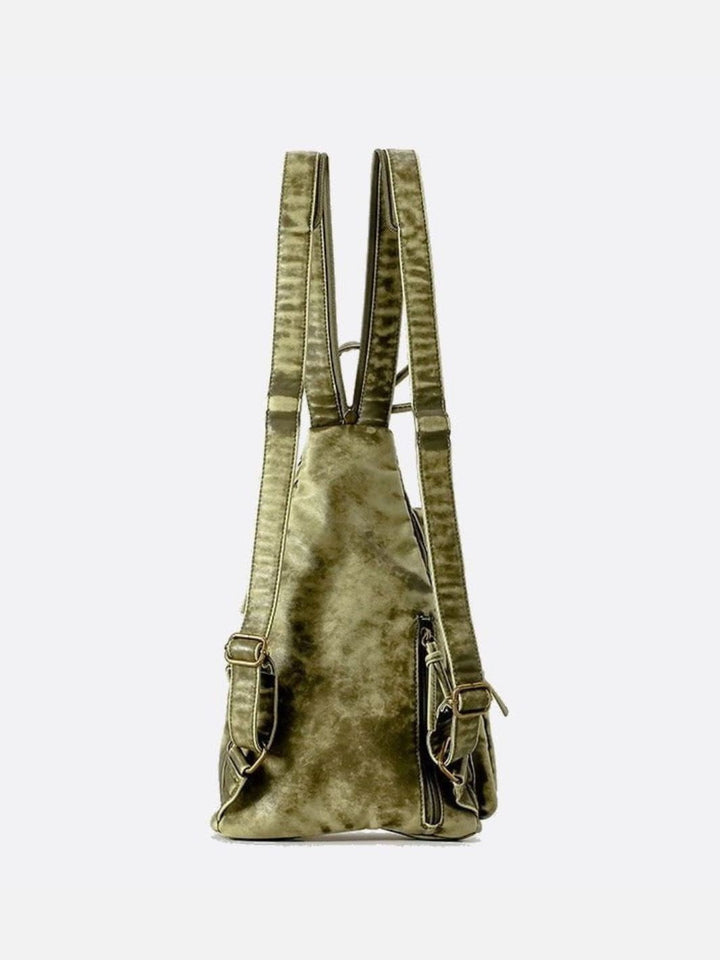 Mochila de cuero suave