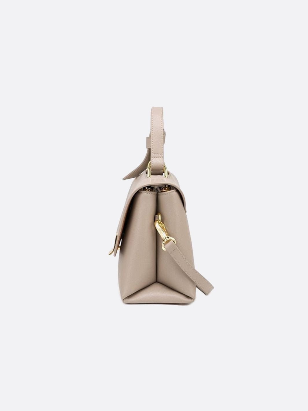 Bolso trapecio de piel 