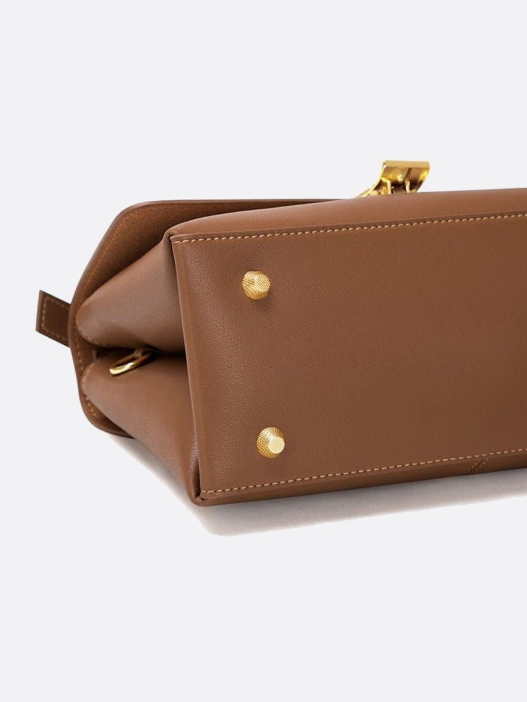Bolso trapecio de piel 