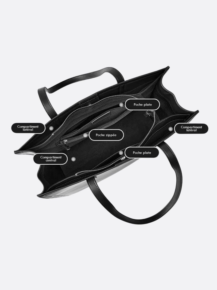 Bolso bandolera de piel