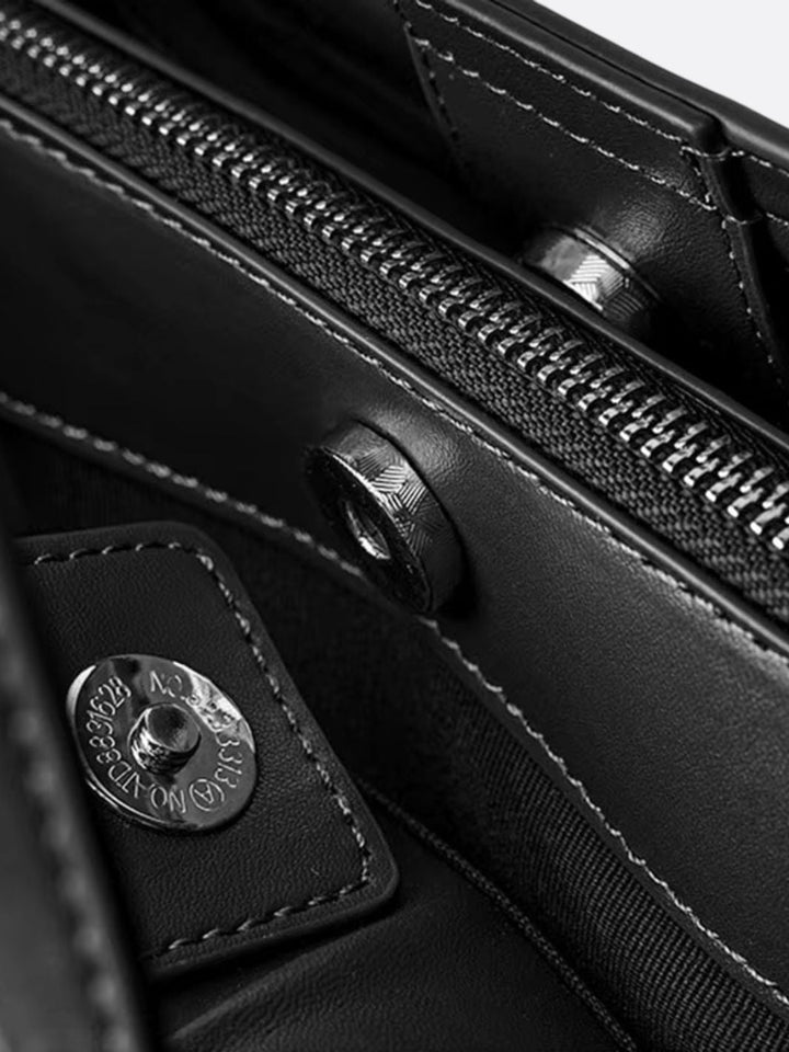 Bolso bandolera de piel