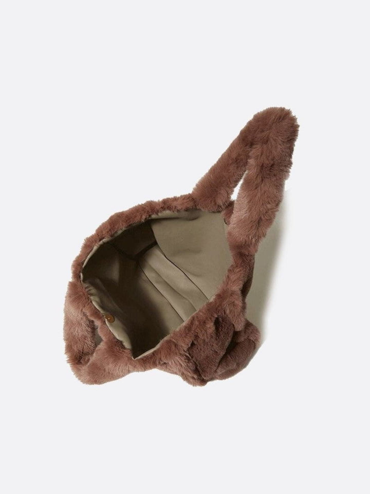 Bolso tote de pelo sintético