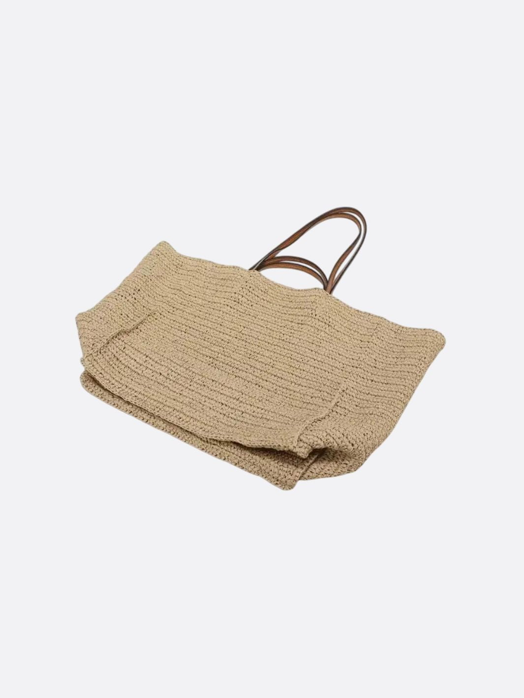 Bolso tote de rafia