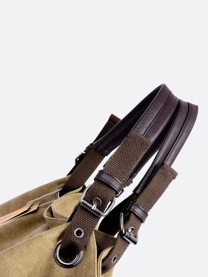 Bolso tote grande de lona