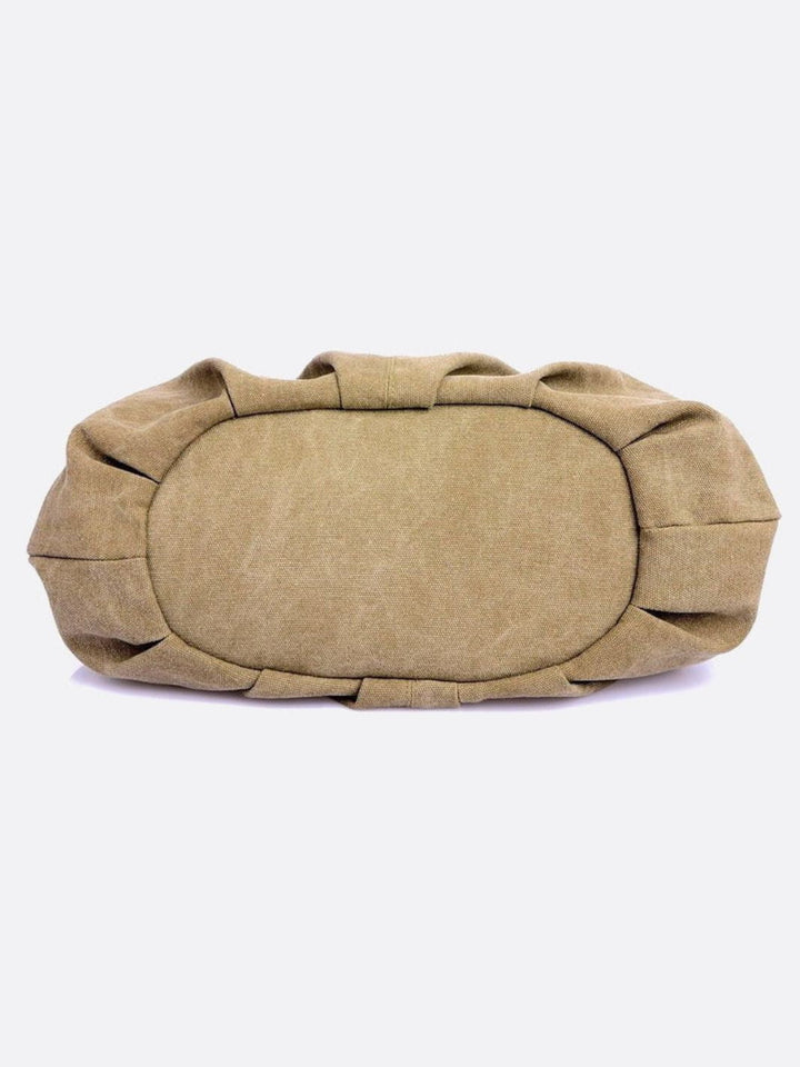 Bolso tote grande de lona