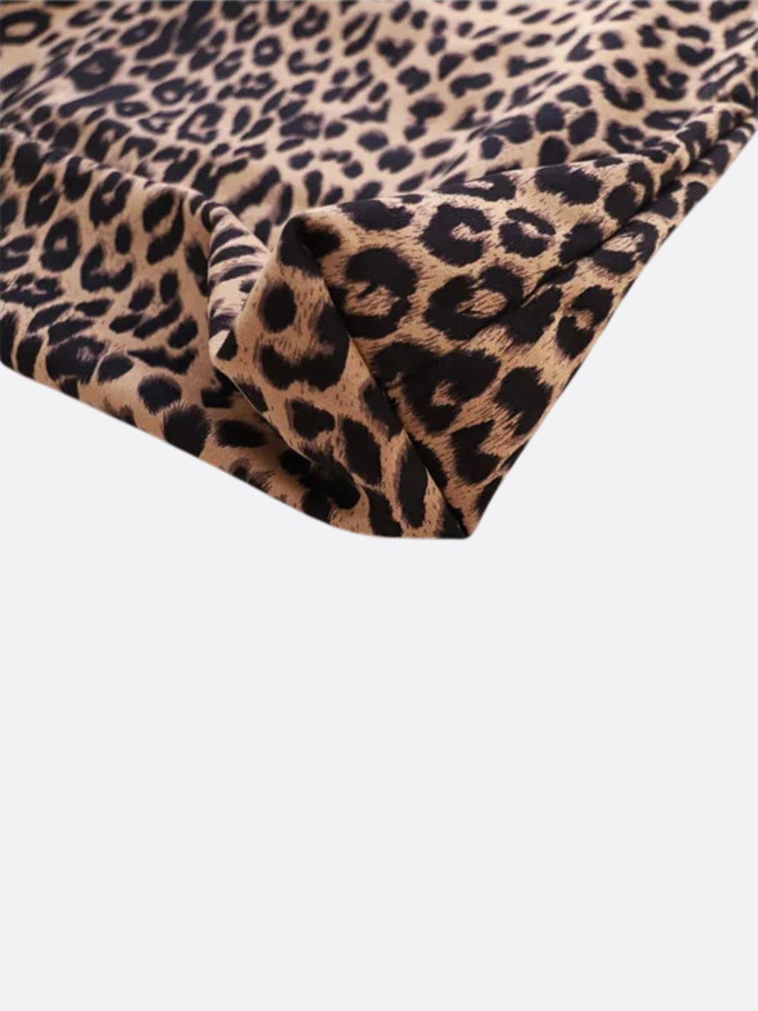 bolso tote leopardo