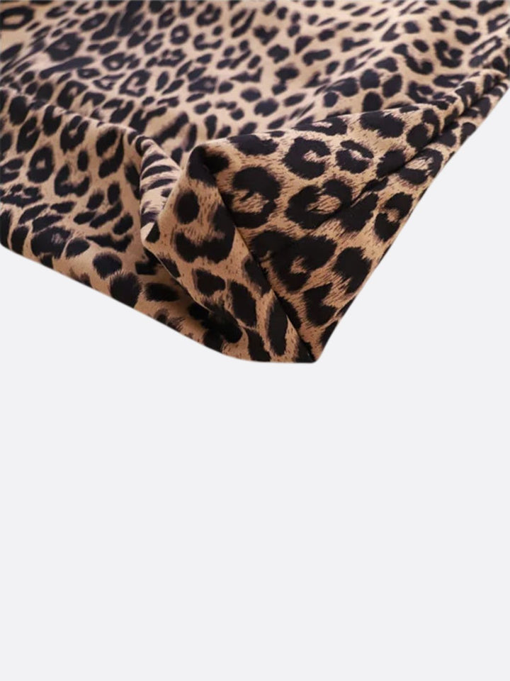 bolso tote leopardo