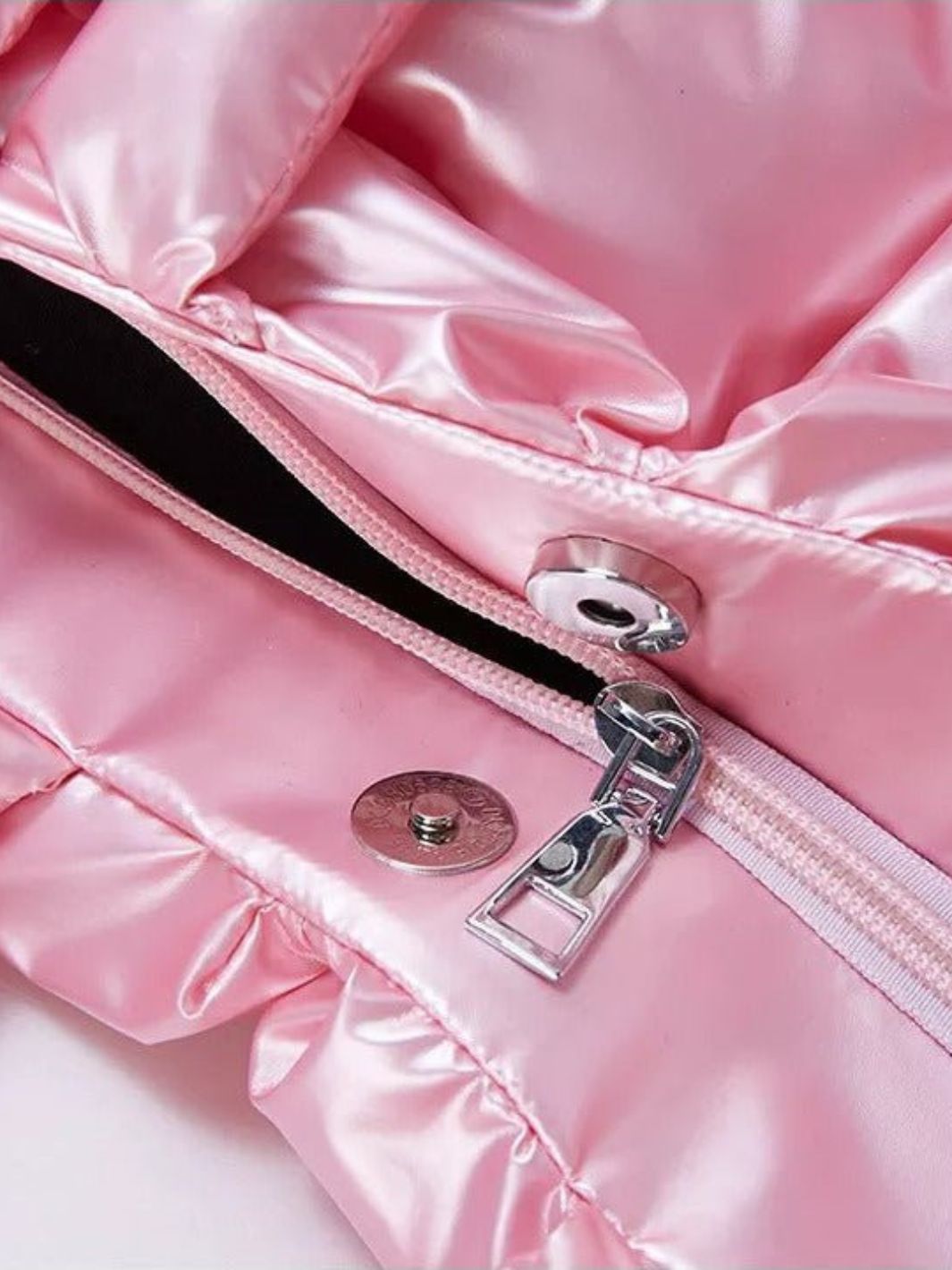 Bolso tote metalizado