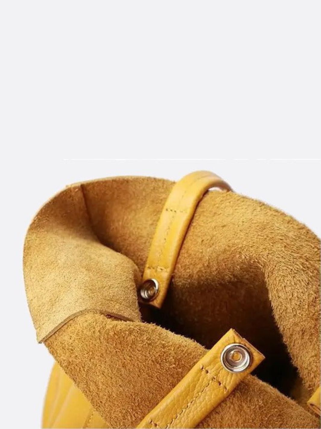 Bolso shopper vertical de piel