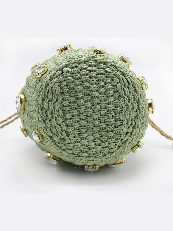 Bolso de cuerda trenzada